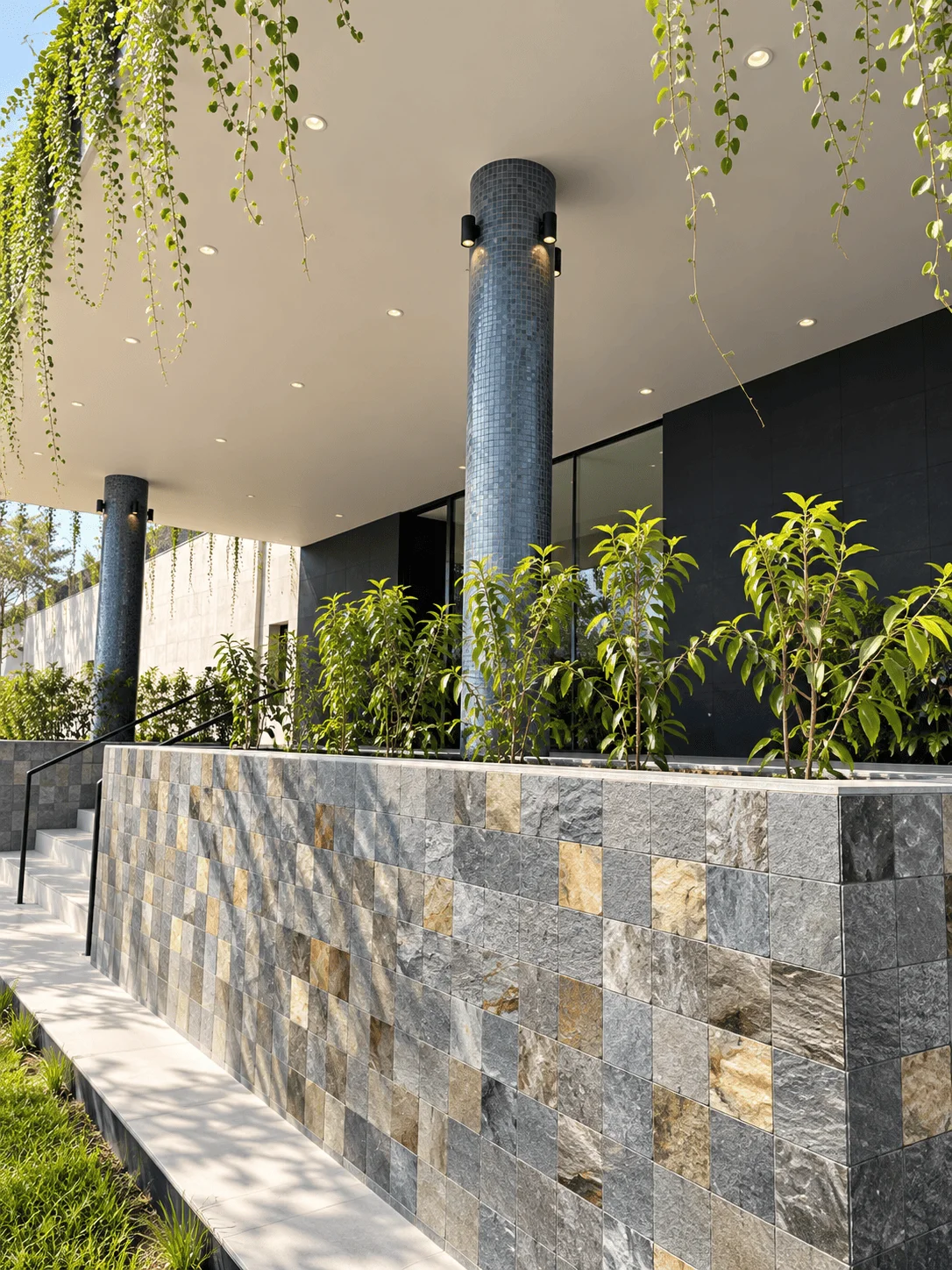 Revestimiento arquitectónico ejecutado por Grupo D&L